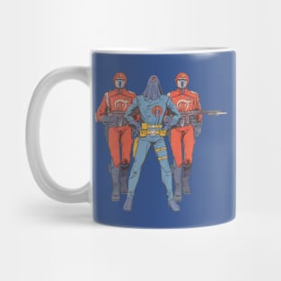 Cobra Commander with Crimson Guard Mug